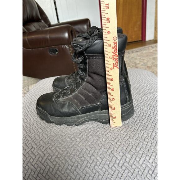 Original Swat Women’s Size 9 Boot Lace Up Combat Preloved Black Bootie - Picture 10 of 14